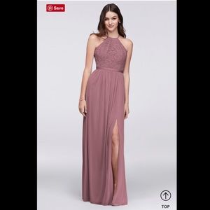 David’s Bridal bridesmaid dress